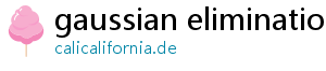 gaussian elimination calculator