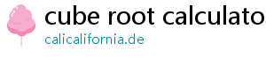 cube root calculator