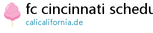 fc cincinnati schedule