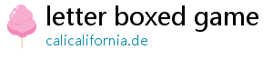 letter boxed game