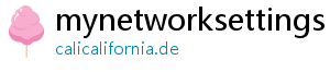 mynetworksettings com