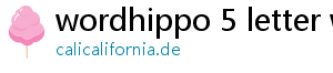 wordhippo 5 letter words